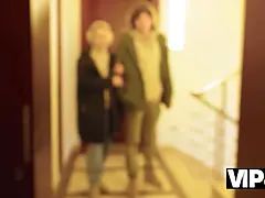 Vip4k. a shy blond from the street acts like a real bitch and a cheater