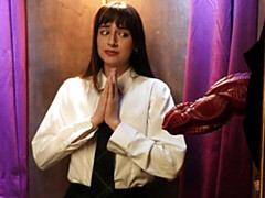 Grosser arsch, Grosse titten, Blasen, Braunhaarige, Dildo, Hundestellung, Milf, Monster