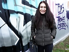 フェラチオ, ドイツ人, ハードコア, 公共, ラフ, ガリガリ, おもらし, ティーン