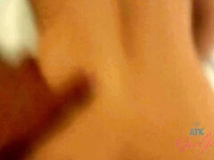 Leie, Blasen, Besamung, Selbstgemacht, Orgasmus, Zierlich, Dürr, Titten