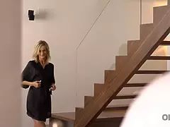 Rubia, Checa, Hd, Marido, Lamidas, Coño, Afeitado, Esposa