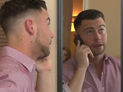 ブロンド, フェラチオ, チン, 顔射, 家族, 熟年, ピアス, タトゥー