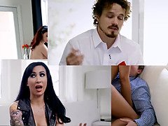 デカ尻, フェラチオ, 着衣女と全裸男, エロ熟女, フォアサム, Hd, 淫乱熟女, 三人