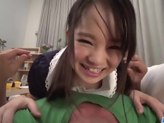 アジア人, お尻, 美女, ハードコア, メイド, 自然山雀, オマンコ, オッパイの