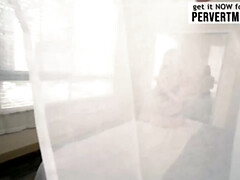 ブロンド, フェラチオ, バック, ハードコア, 淫乱熟女, 母, 息子, 義母