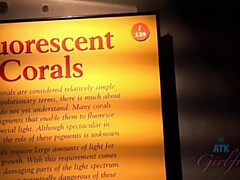 Kate Bloom's Passion for the Aquarium and Naughty Teen Girl Masturbation