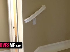 18 jahre, Amerikanisch, Sperma im mund, Spermaladung, Kehlenfick, Zierlich, Jungendliche (18+), Titten