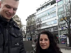 18 jaar, Bruinharig, Hardcore, Hd, Geld, Openbaar, Realiteit, Vrouw