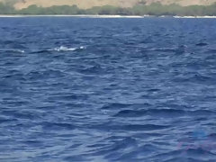 浴室, ビーチ, 茶髪の, 足コキ, 彼女, パンティ, オマンコ, 剃毛