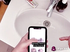 Sucer une bite, Français, Hard, Fait maison, Nue, Rousse roux, Adolescente, Nénés