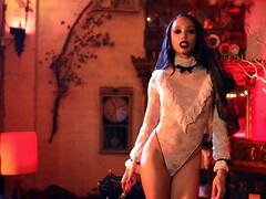 Negro, Masturbación, Solo, Adolescente, Tetas