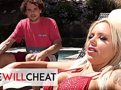 Tyler Nixon and Nina Elle's cowgirl video by She Will Cheat