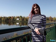 Enthousiasteling, Amerikaans, Sperma in gezicht, Buiten, Gezichtspunt, Openbaar, Slikken, String