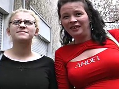 Super horny german lesbians play with each other