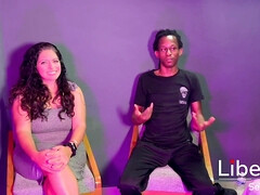 素人, デカチン, デカパイ, 黒人, フェラチオ, 茶髪の, Hd, ラティーナ