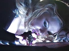 デカパイ, ブロンド, フェティッシュ, 淫乱熟女, ポルノスター, 喫煙