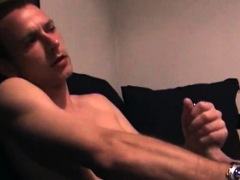 Straight Troy Jacking Off