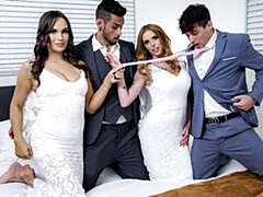 18 jaar, Grote lul, Grote mammen, Pijpbeurt, Hondjeshouding, Roodharige vrouw, Mager, Tiener