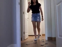 Hot Tight Latina Teen Sucks and Rides Big Cock - Blonde Teen Gets Destroyed