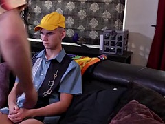 Grote lul, Sperma in gezicht, Homo, Groep, Pornster, Billekoek, Tatoeage, Trio