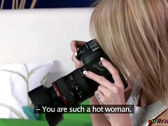 Amateur, Cul, Blonde, Tchèque, Petite amie, Lesbienne, Léchez, Chatte