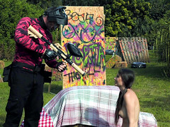 Pijpbeurt, Bruinharig, Buiten