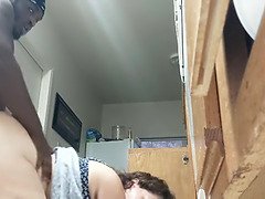 Leie, Wohlbeleibte schöne frauen, Blasen, Schwanz, Hundestellung, Hd, Selbstgemacht, Küche