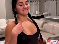 Grosser schwanz, Blasen, Interrassisch, Reiten, Ablutschen, Jungendliche (18+)