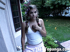 Hot lesbian teen topanga