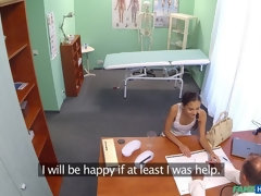 Russian chick gives doctor a sexual favour