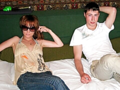 Stunning redhead amateur Nelly is enjoying intensive fuck