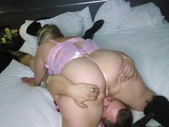 Leie, Amerikanisch, Grosser arsch, Paar, Hd, Hotel, Muschi, Ehefrau