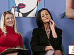 イギリス人, ヨーロピアン, フェムドム, ヒール, 入門, パンティ, スカートのぞき, のぞき