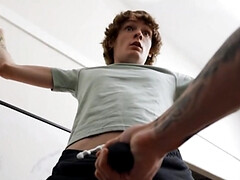 Arsch, Grosser schwanz, Braunhaarige, Spermaladung, Kehlenfick, Schwul, Hd, Muschi