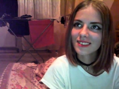 Amateur, Doigter, Adolescente, Voyeur, Webcam