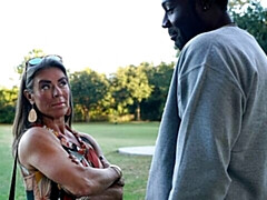 Flashy Athena West - long hair action - Thundercock