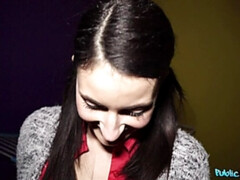 Kont, Sperma shot, Tsjechisch, Sperma in gezicht, Handbeurt, Buiten, Kousen, Tieten likken