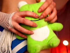 デカパイ, 巨乳な, 自家製, 自然山雀, 一人, ティーン, オッパイの, ウェブカメラ