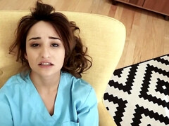 ベッドルーム, ジーンズ, なめる, 看護婦, オマンコ, 禁句, ティーン, オッパイの