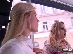 ブロンド, Hd, レズビアン, オナニー, アウトドア, 公共