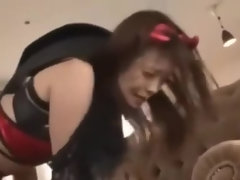 Asiático, Chica, Japonés