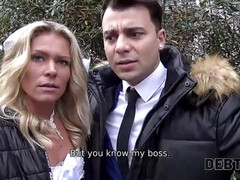 ブロンド, 浮気する, ヨーロピアン, 淫乱熟女, お金, 現実, ストッキング, 妻