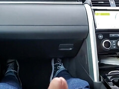 素人, デカ尻, ブロンド, フェラチオ, イく瞬間, 指いじり, 公共, 妻