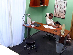 Amateur, Médico, Lamidas, Enfermera, Oficina, Orgasmo, Apretado, Mojado