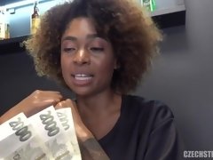 Negro, Mamada, Estilo perrito, Ébano, Pajear, Interracial, Pov, Público