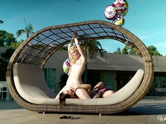 69 negenenzestig, Lesbisch, Likken, Feest, Klein, Kut duiken, Billekoek, Tieten likken