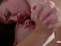 Braunhaarige, Natürlichen titten, Titten