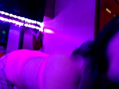 Enthousiasteling, Grote lul, Zwart, Bruinharig, Zwart, Zuigen, Vrouw