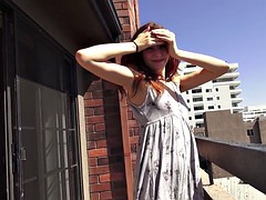 Amateur, Douche, Maigrichonne, Adolescente