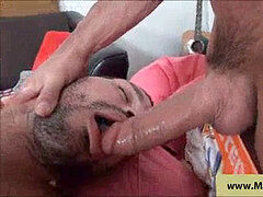 Anal, Sucer une bite, Brunette brune, Gorge profonde, Faciale, Homosexuelle, Hard, Massage